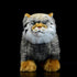 ZHONGXIN MADE 12.6" Pallas Cat Plush Toy, Soft Realistic Gray Stuffed Animal for Kids