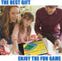 Nicecho 12 Inches 2-4 Shut The Box Game, Family Wooden Board Table Math Dice Games for Adults and Kids, Player Classics