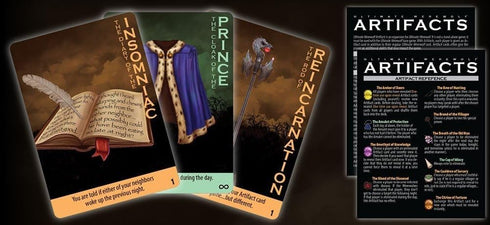 Bezier Games Ultimate Werewolf Artifacts, Expansion for Party Game, Social Deduction for Teens and Adults