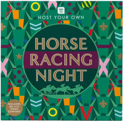 Talking Tables Horse Racing Board Game for Family Games Night Riding Jockey, Age 14+, Birthday, Gamehorse