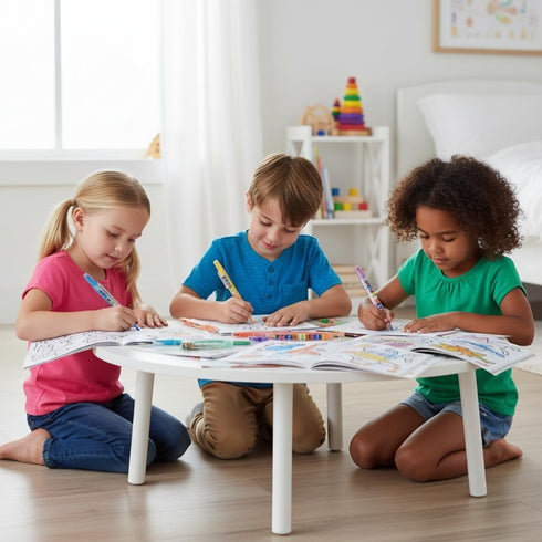 12 Pack 20 Fun Express Glitter Stacking Crayons for Kids - of Rainbow Crayons, Each with Colors - Educational