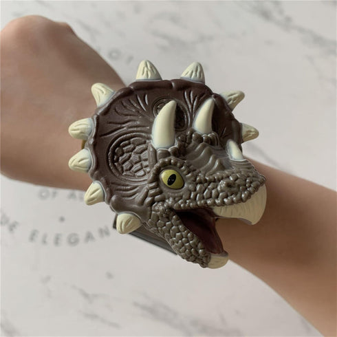 Dinosaur Watch Flashlight Projector Toys, Educational Animal Pattern Torch Gift