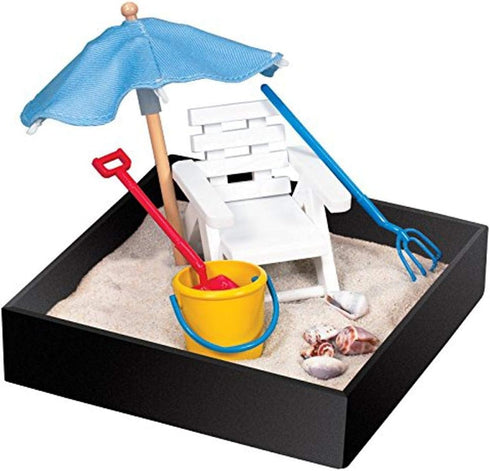 My Little Sandbox Executive Sandbox - Beach Break - Mini Desktop Set - Stress Relieving