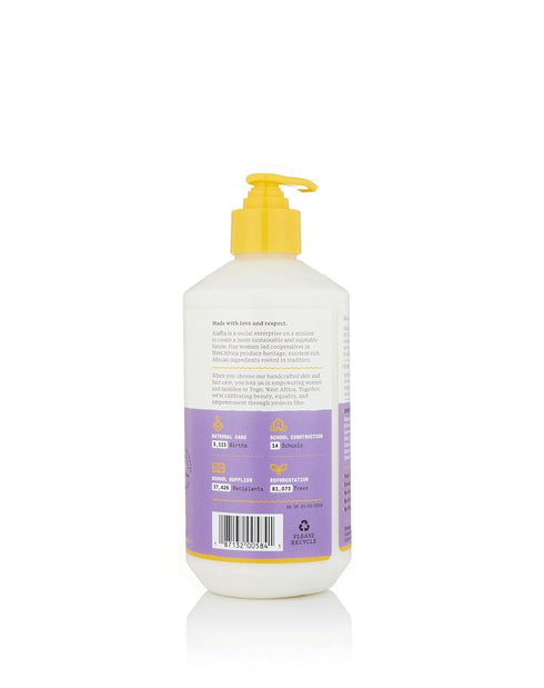 Alaffia EveryDay Shea Body Lotion, Gentle for Babies, Lemon Lavender, 16 Fl Oz