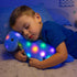 16'' Hopearl LED Plush Dinosaur Light up Stuffed Diplodocus Animal with Long Neck Night Lights Glow in The Dark