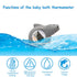 Doli Yearning Upgarde Digital Baby Bath LCD Thermometer |Kids' Bathroom Safety Products|Water Thermometer Infant Seal