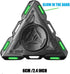 Spaceship Fidget Spinner - Glow In The Dark Spinning Toy, Metal Sensory Gadget, Best Gift for Kids & Adults