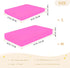Fashion Pink Crib Sheets for Unisex Baby, Fitted Crib Mattress Cover for Standard Crib and Toddler Mattress, Stretchy