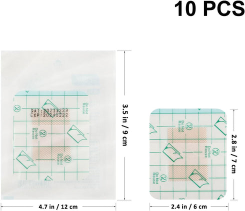NUOBESTY 10Pcs Baby Belly Button Protectors, Waterproof Umbilical Cord Stickers for Newborns, Soft Navel Patch
