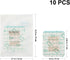 NUOBESTY 10Pcs Baby Belly Button Protectors, Waterproof Umbilical Cord Stickers for Newborns, Soft Navel Patch