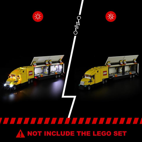 BRIKSMAX Light Kit for Lego-60440 Delivery Truck - Compatible with Lego City Building Set (Not Included)