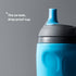 Tommee Tippee Insulated Sportee Bottle, 9oz, Pack of 2 Non-Spill Toddler Water Bottles, Orange and Blue