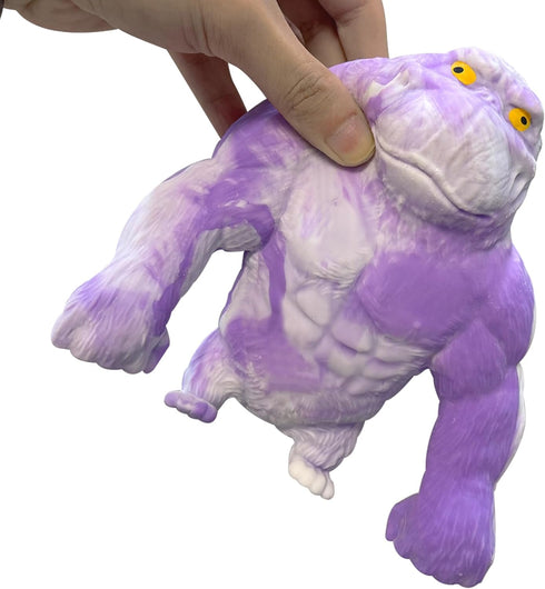 Super Stretchy Gorilla Fidget Toy (Purple) - Funny, Squishy & Perfect for Stress Relief, Collectible Sensory Toy