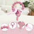 YAPROOM Silicone Teething Keys for 6-18 Month Baby, Cute Keys Teether Ring for Infants