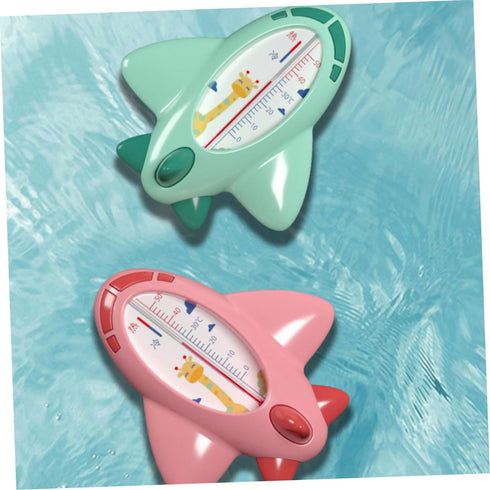 Green Cartoon Bath Thermometer - Safe & Accurate Temperature Tool