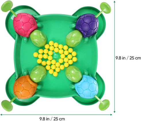 Alipis Hungry Turtle Board Game Hungry Bins Board Game Table Bean Board Game Pre-School Game Early Educational Toys for 2 to 4 Players