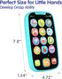 Toys for 1 Year Old Boy, 15 Functions Baby Toy Phone for 1+ Year Old, Baby Toys 12-18 Months, Cyan