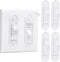 Wall Switch Guard, Childproof Light Switch Cover Guard, Toggle Style Protection for Light Switch, 4 Pack, Clear
