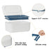 Wipes Dispenser, Wipe Holder for Baby & Adult, Seposeve Refillable Wipe Container, Keeps Wipes Fresh, One-Handed