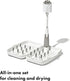 OXO Tot Compact Travel Drying Rack with Bottle Brush - Gray