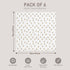 6 Pack GLLQUEN BABY Receiving Blanket Boy Cotton Muslin Swaddle Blankets Girl Newborn Squares Breathable & Soft Thin