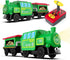 Set Battery Operated Locomotive Train for Wooden Train Tracks, Powerful Engine Train Vehicles Train Electric Remote