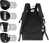 Hsnar Backpack Lovely Mushroom Waterproof Diaper Bag Large Capacity Baby Bag with Stroller Straps, Multi-Pocket Diaper