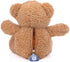 Zip N' Bear Zippy The Bear, Soft Plush Teddy Bear with Matching Unicorn Pajamas, Perfect Sensory Toy