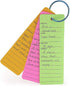 10-12 1 2 6 Inches Pack 25 Hygloss Products Bookmarks - Book Buddies - Reading Log - Assorted Vibrant Colors