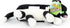 Minecraft 18 Inch Tuxedo Cat Plush Pillow Buddy, Super Soft Gamer Stuffed Animal