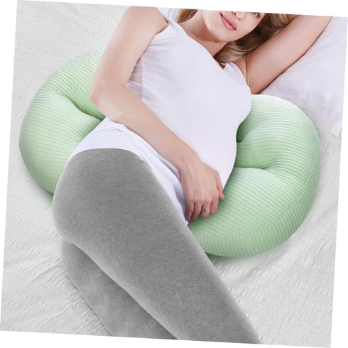 Multifunctional Shaped Maternity Support Pillow for Pregnant Women Lumbar Waist Cushion for Side Sleeping Ergonomic