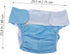 Ipetboom 2pcs Reusable Adult Diaper Covers Pants Comfortable Cloth Underwear for Overnight Leakproof Design for Men