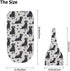 Sets Cute Black Labrador Retrievers Newborn Swaddle Blankets Hat Soft Baby Receiving Blanket Swaddle Sack for Baby