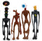 Siren Head Toys Action Figure (4pcs), Model Doll Gift for Kids Halloween Thanksgiving Christmas Birthday
