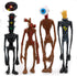 Siren Head Toys Action Figure (4pcs), Model Doll Gift for Kids Halloween Thanksgiving Christmas Birthday