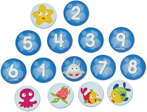 Learning Resources I Sea 10! Game, Math Games for Addition and Subtraction, 100 Cards, Ages 6+, Educational