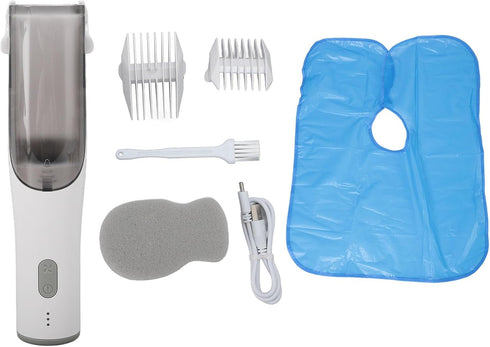 generic Baby Hair Clipper with Vacuum Water Quiet Safe Hair Cutting Kids Hair