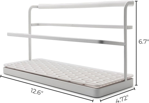 Selegna Diatomaceous Earth Bottle Drying Rack, Baby Bottle Drying Rack, Over Sink Instant Dry Small Dish Drying Rack