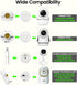 HB6550 HB65/HB6560/HB6340/HB6339,Infant DXR-8/DXR-8 Flexible Baby Monitor Mount for Hello Baby Monitor Mount Compatible