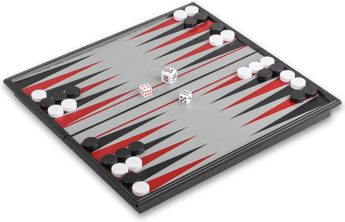 Andux Foldable Magnetic Backgammon Portable Board Game Set, CXSLQ-01 (S) 2205