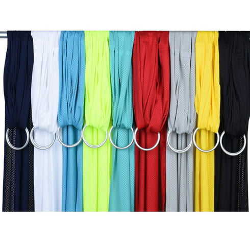 Accmor 2 3 4 Baby Ring Sling Rings Pairs, in Diameter Aluminum Sling Ring Pcs for Infant Wrap Carrier (Silver)