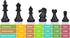 Chess Set with Folding Magnetic Travel Board and 2 Extra Queens for Kids and Adults