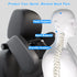 Upgraded Car Headrest Pillow, Head Support Neck Pillows, Only Suitable for Car Seat Headrest with Poles, Roadpal