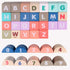 Wooden Building Blocks Set - City Construction Stacker Educational Toys for Toddler Gifts, 3+ Year Old