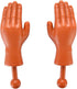 DR DINGUS Tiny Hands (1 Pair, Dark Tone) - Mini Puppet Toy Hands for TikTok Videos & Family Fun