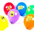 SUNBEAUTY 18 Pcs Building Block Party Balloons Brick Theme Kids Birthday Supplies Decorations in 6 Colors