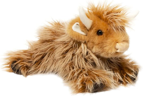 Douglas Wallace Scottish Highland Cow Plush Stuffed Animal