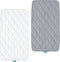 Bassinet Mattress Pad Cover Waterproof, Quilted Mattress Protector Sheets Fits All Mainstream