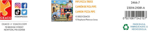 Ceaco - Food Trucks - Pip's Pizza Truck - 500 Piece Jigsaw Puzzle