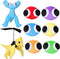 8pcs Rainbow Plush Toys, Stuffed Animal Plush Dolls, Chapter 2 Plushies for Fans Birthday Kid